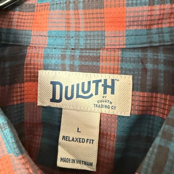 Duluth Men’s Large Button Down - Picture 2 of 3